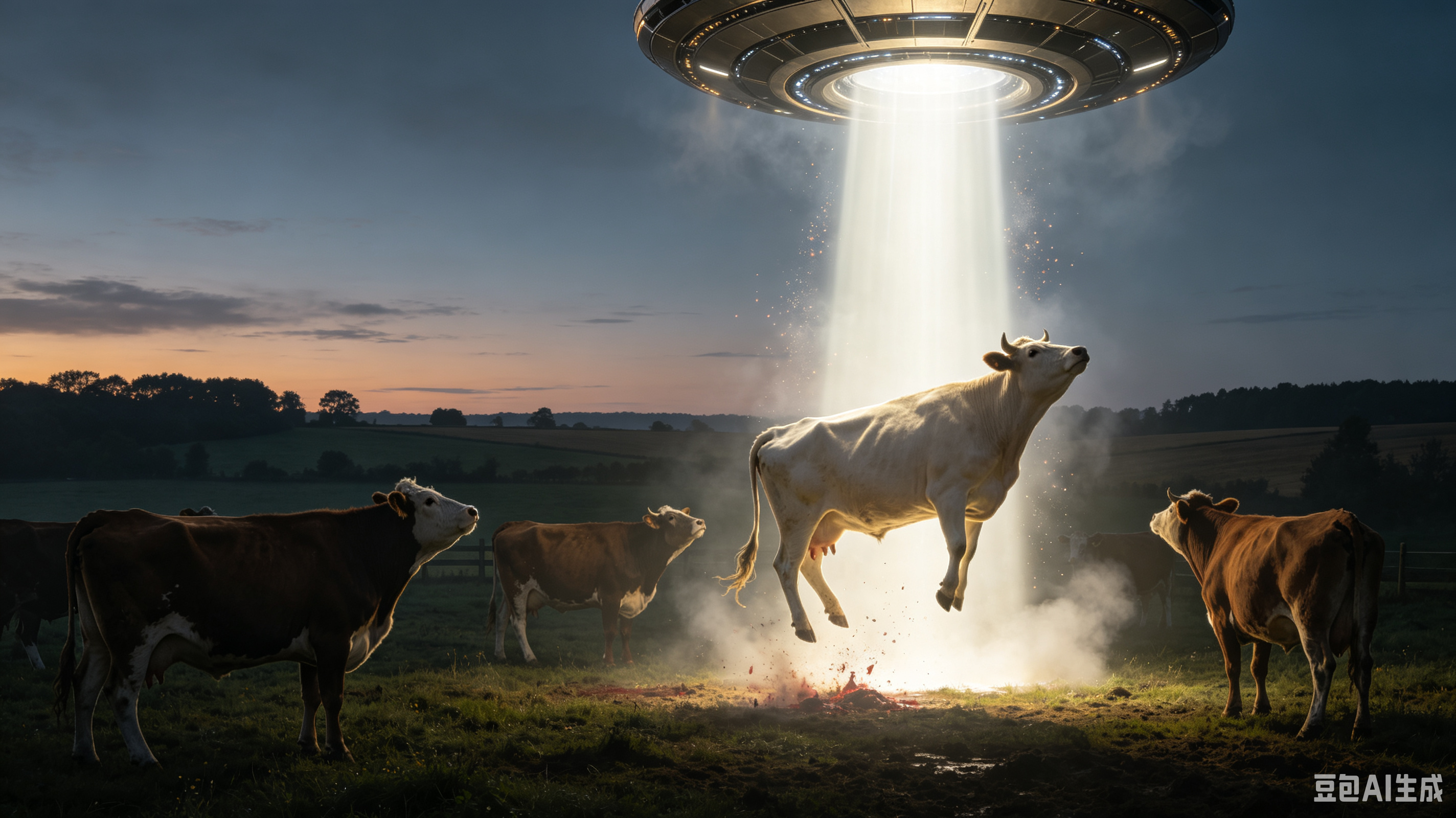 外星人抓捕地球牲畜的真实目的
近半个世纪，美国、加拿大、南美、澳洲持续发生上千起牲畜离奇死亡、凭空失踪案件，也就是著名的“屠牛事件”。FBI、警方、牧场主全部无法解释，现场极度诡异，排除野兽、人为、自