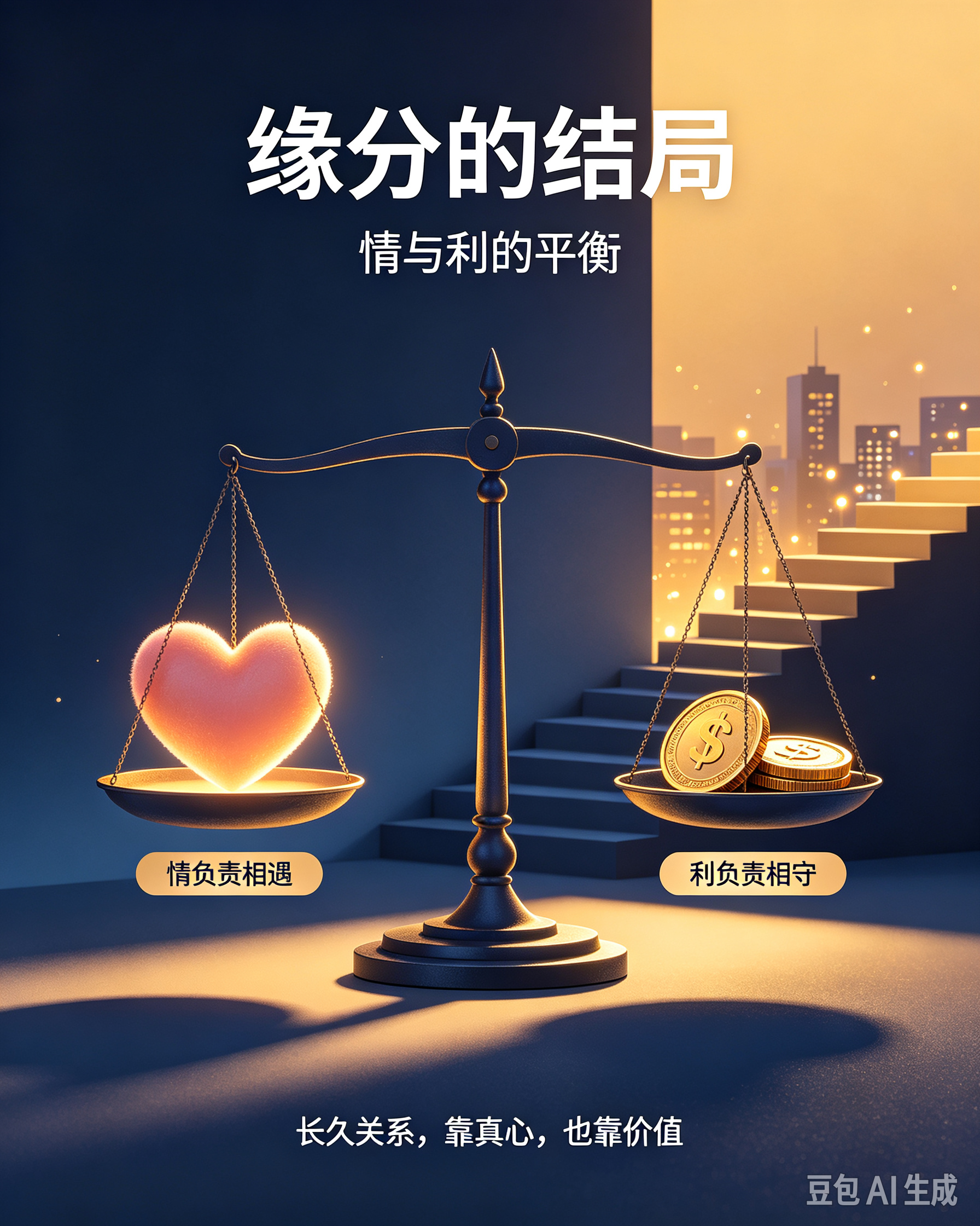 有缘分的结局，终究是情还是利益
世间所有相遇，皆为缘分。有人说缘分靠真心维系，有人说缘分靠价值支撑。走过人情冷暖才明白：浅层缘分靠情，深层结局靠利益；所有长久的关系，最后都是情与利的平衡。
 
初遇时