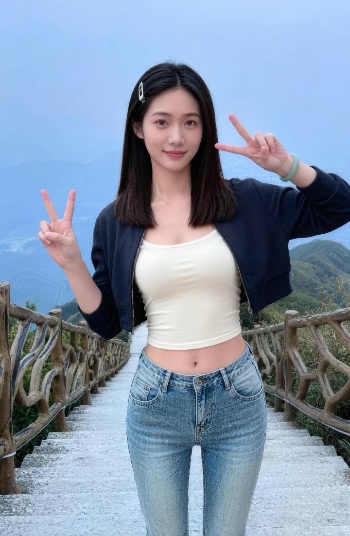 眉眼含笑三分春，笑与不笑都醉人