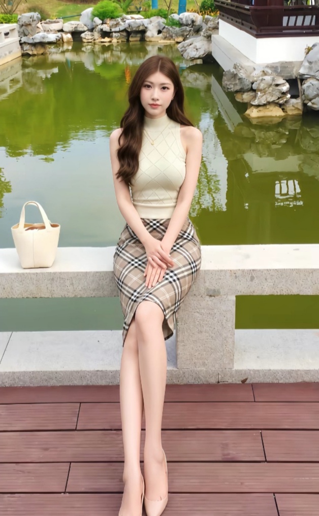 公园，美女无处不在