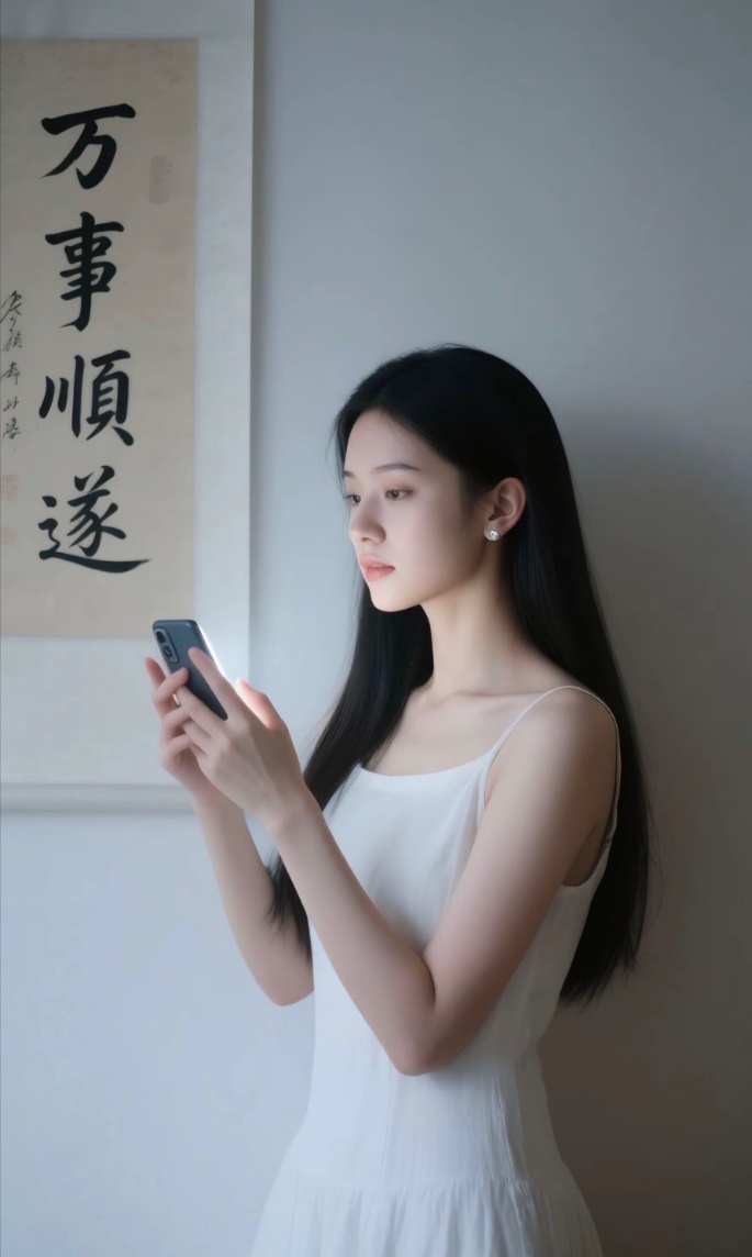 真香啊，空气中都弥漫着她的体香