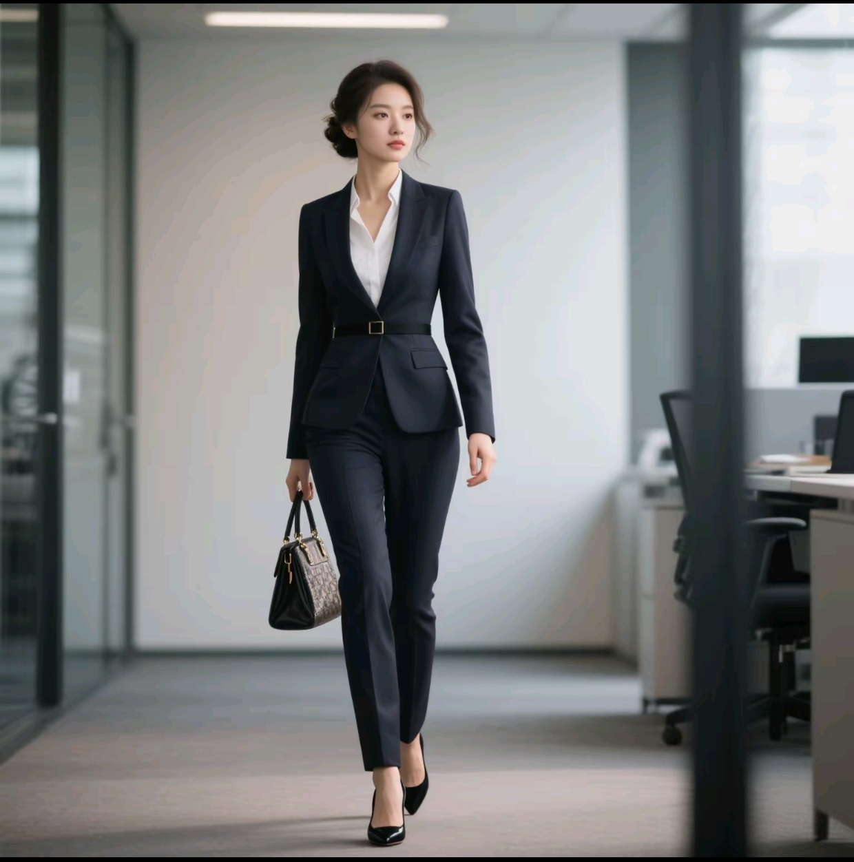 新来的女领导……