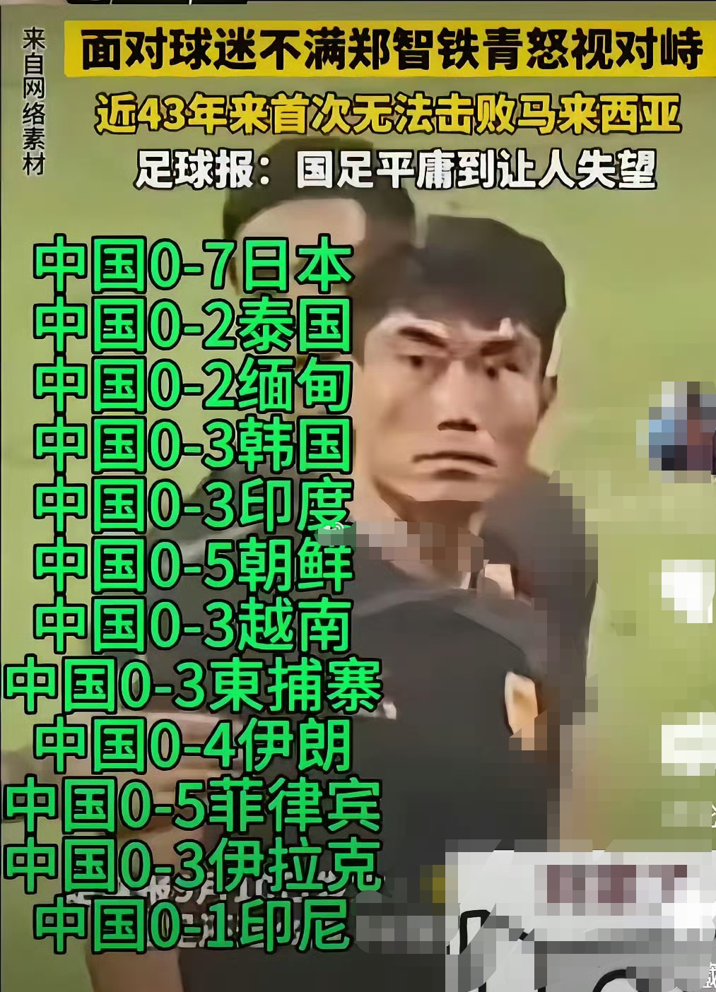 国家男足近年来所收获的荣誉一览！