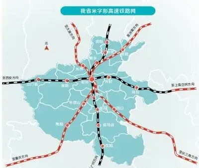 河南的高铁非常发达，但是河南的经济并没有高度发达，河南的定位是农业大省，产粮大省，高科技产业似乎并不多，而且好大学也不多，只有一所211，河南近亿人口，教育资源却很少，这可能是河南发展不了高科技产业的