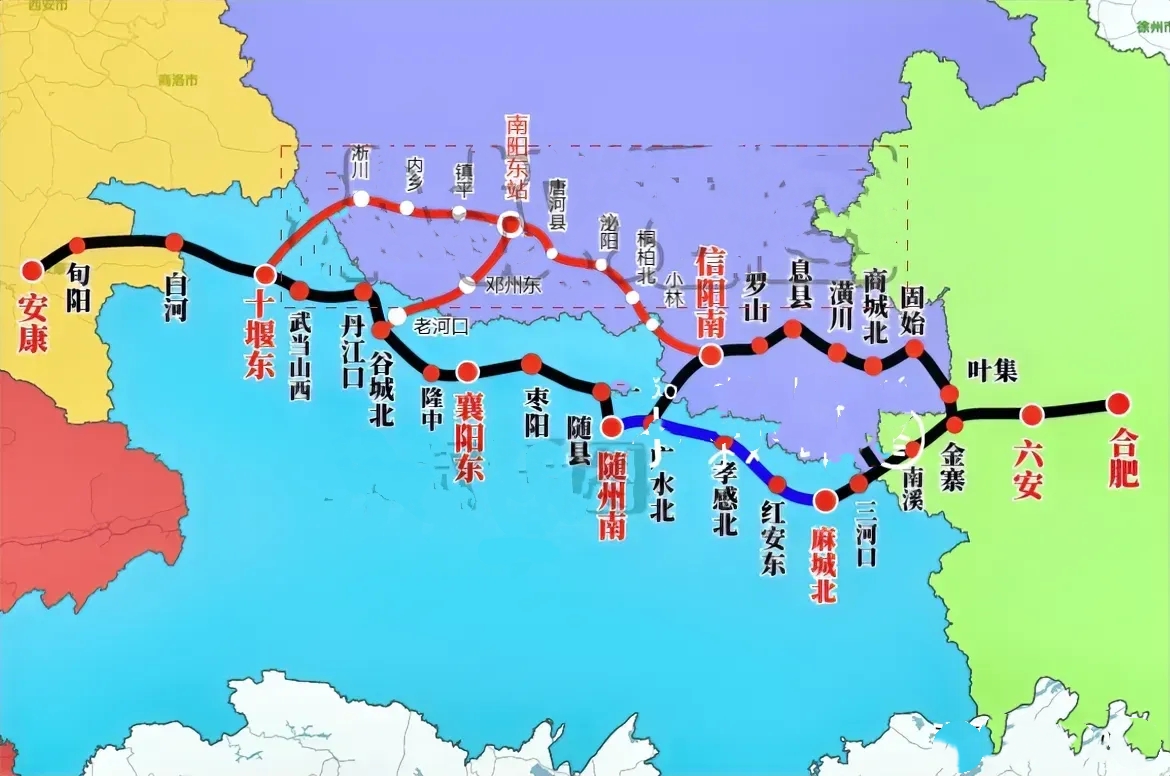 为什么湖北要放弃随信选择随麻？
 
据南阳媒体的报道合康高铁北段南信合已经签约，
