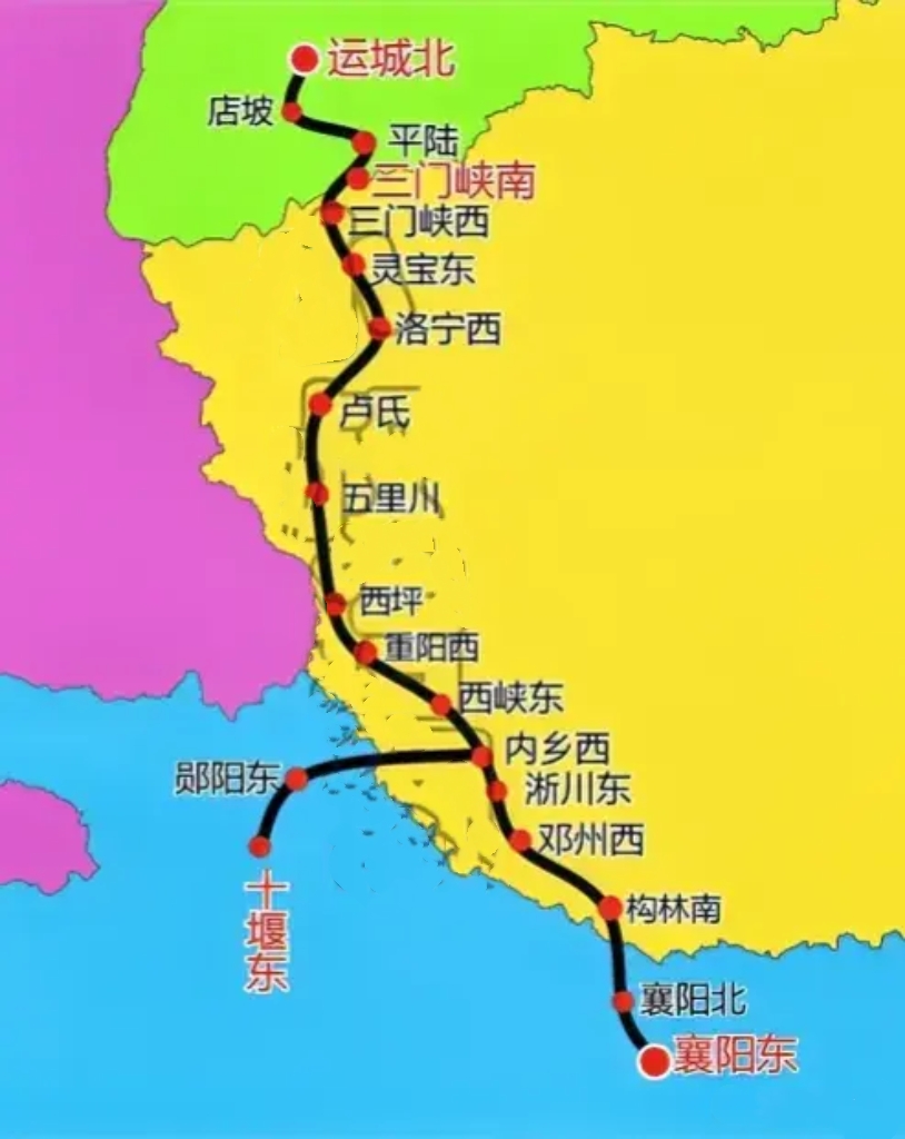 运襄高铁可行吗？

运城无南下高铁，修个运城至襄阳和十堰的高铁可以吗？线路沿着浩