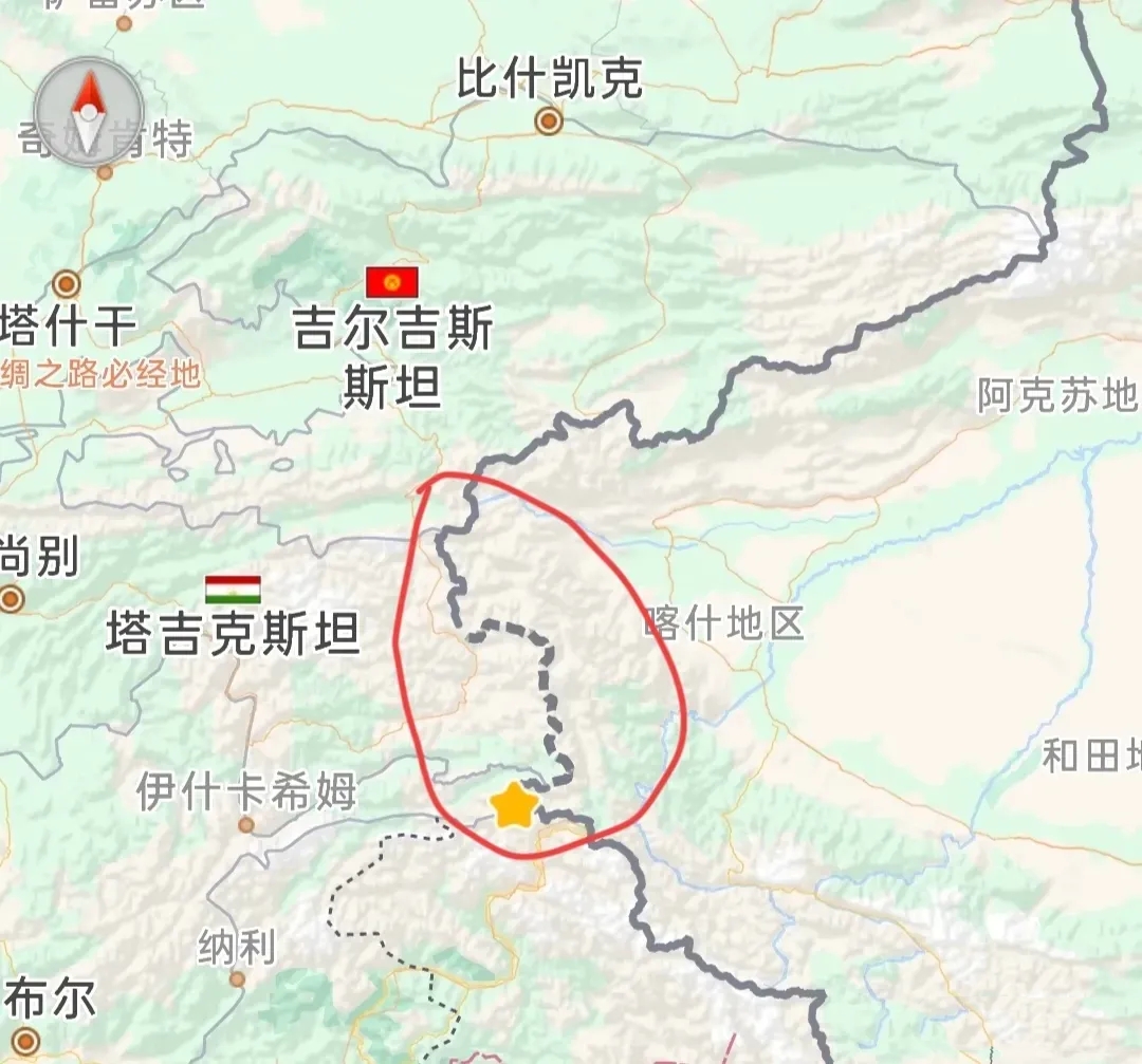 中塔边界，采用未定国界划法，两国究竟还有何领土争端？

2023标准版中国地图出炉，中国和塔吉特斯坦国界线，采用的仍然是未定国界的画法。早在2011年，中国和塔吉克斯坦就举行了重新划定国界的交接仪式，