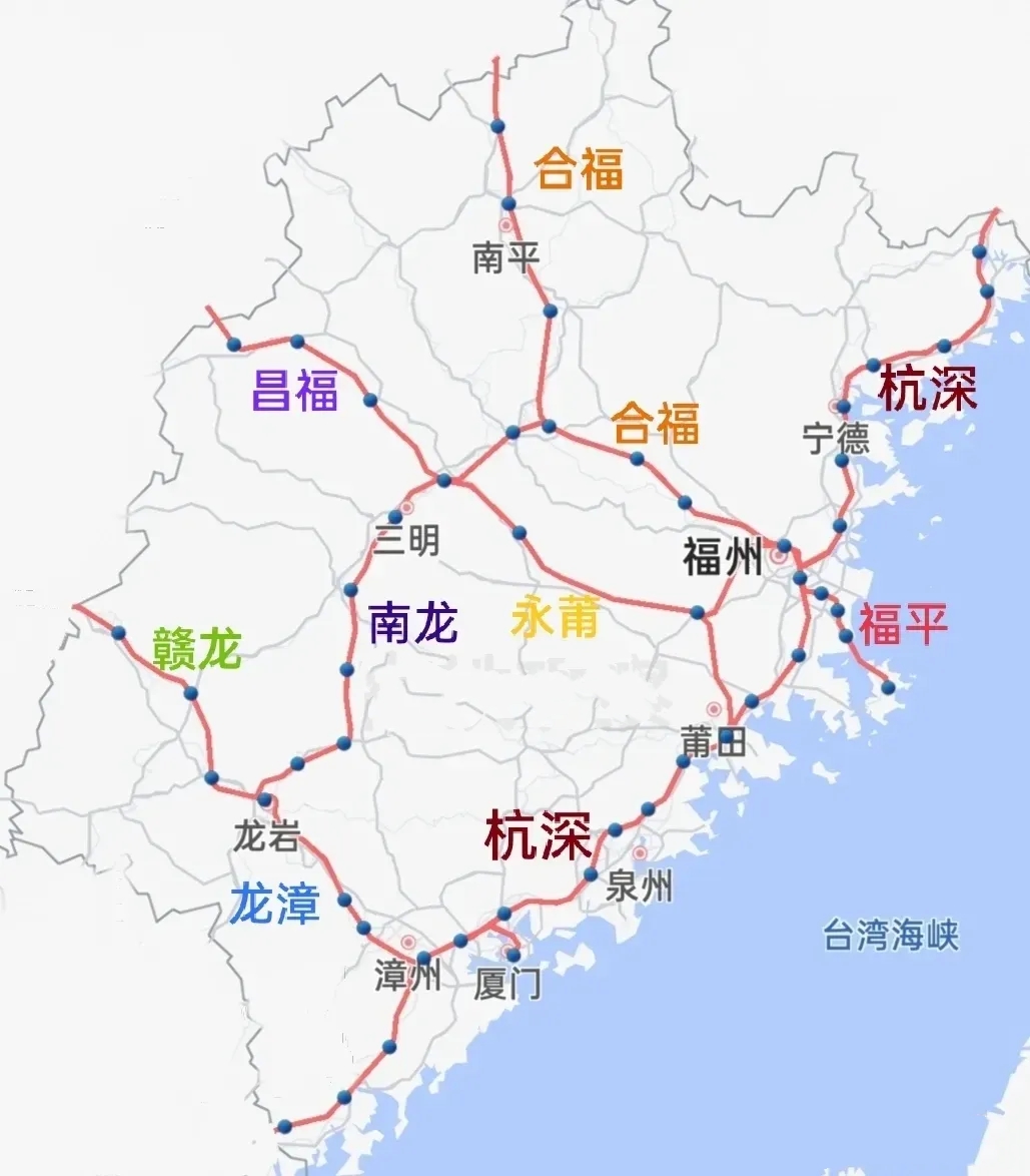 福建已通动车的城市，山区、丘陵占80%的福建省，已经实现了市市通动车。<!--{