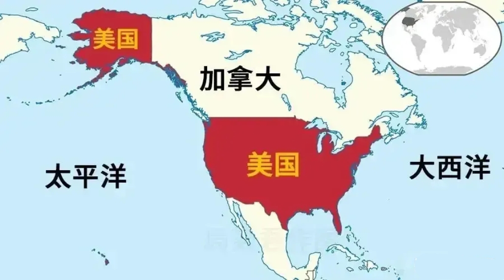 美国的双标无处不在，比如国境线管理。

老美与北边邻居加拿大有8890公里的漫长边境线，这几乎是世界上最长的一条边境线。

但是，这条边境线基本不设防，两国居民自由往来，南来北往，就像没有国界之分。

