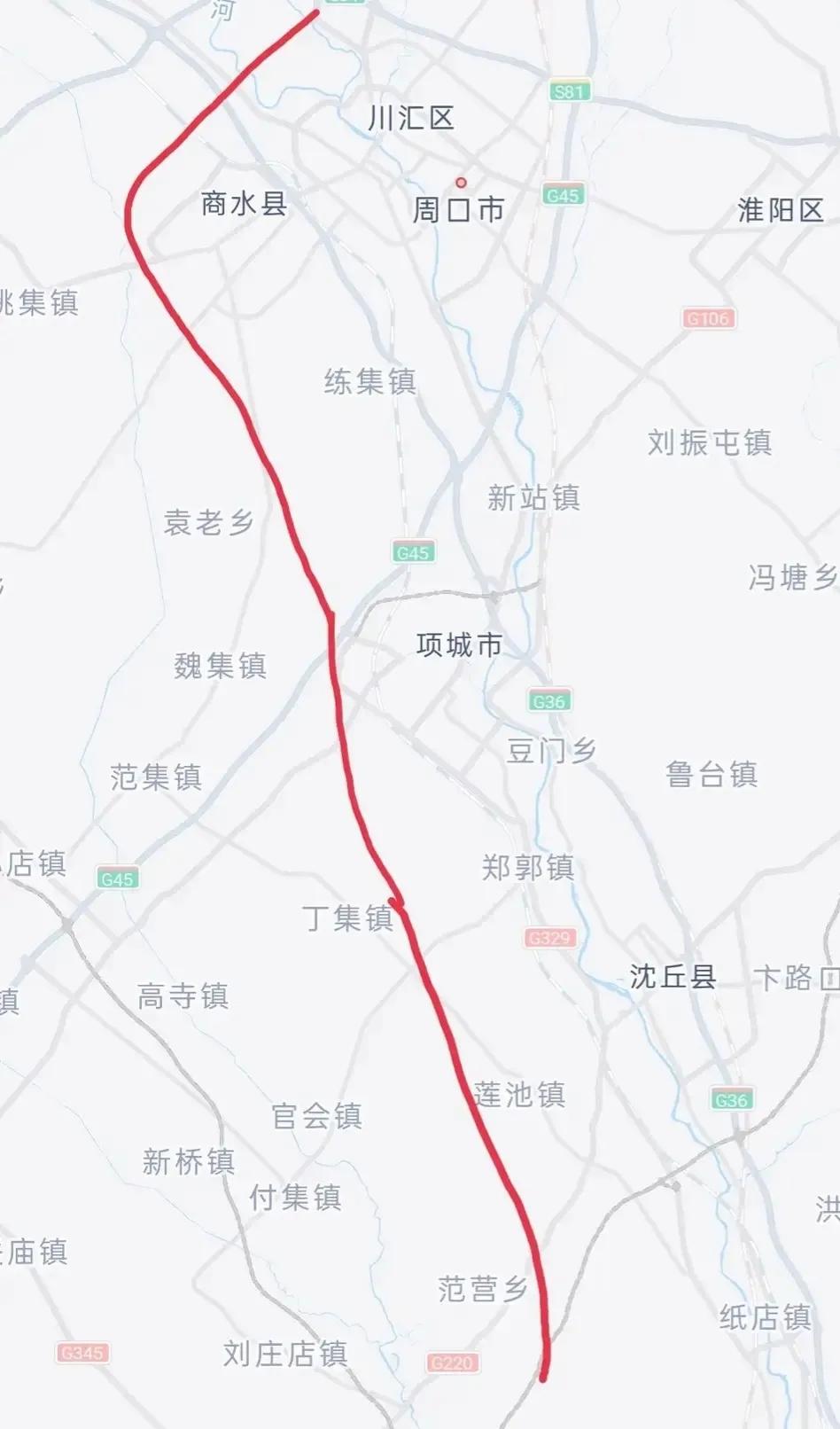 安徽规划合肥-周口高速公路，周