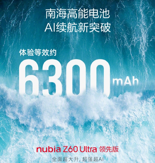 [资讯]努比亚Z60 Ultra核心参数被确认，你要的都有了。努比亚Z60 Ul