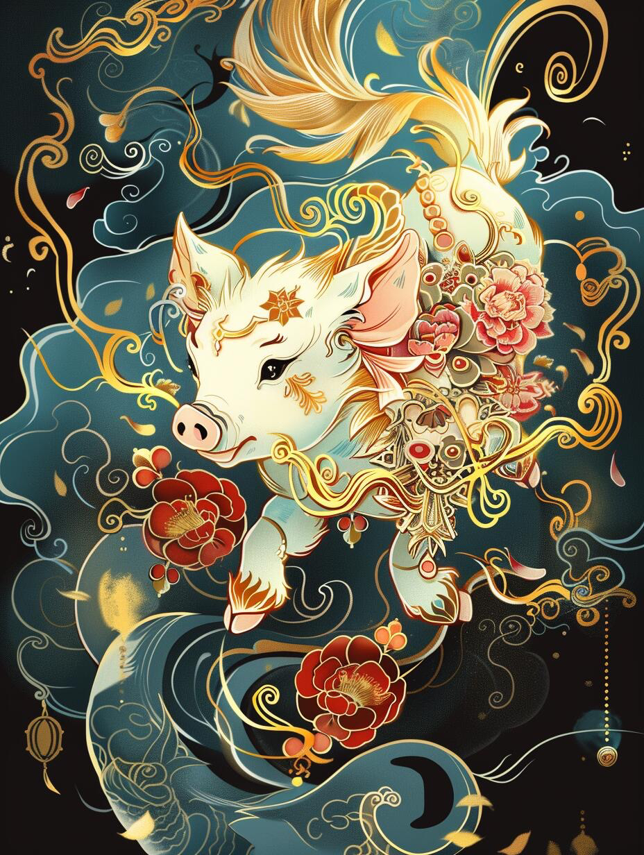 🐷 属猪的小伙伴们，注意啦！福气满满的你，近期将迎来几大超级惊喜，准备好了吗？🎉
💰 第一个惊喜：财运亨通！就像小猪存钱罐一样，你的财富将源源不断涌入，无论是正财还是偏财，都让你笑得合不拢嘴！
