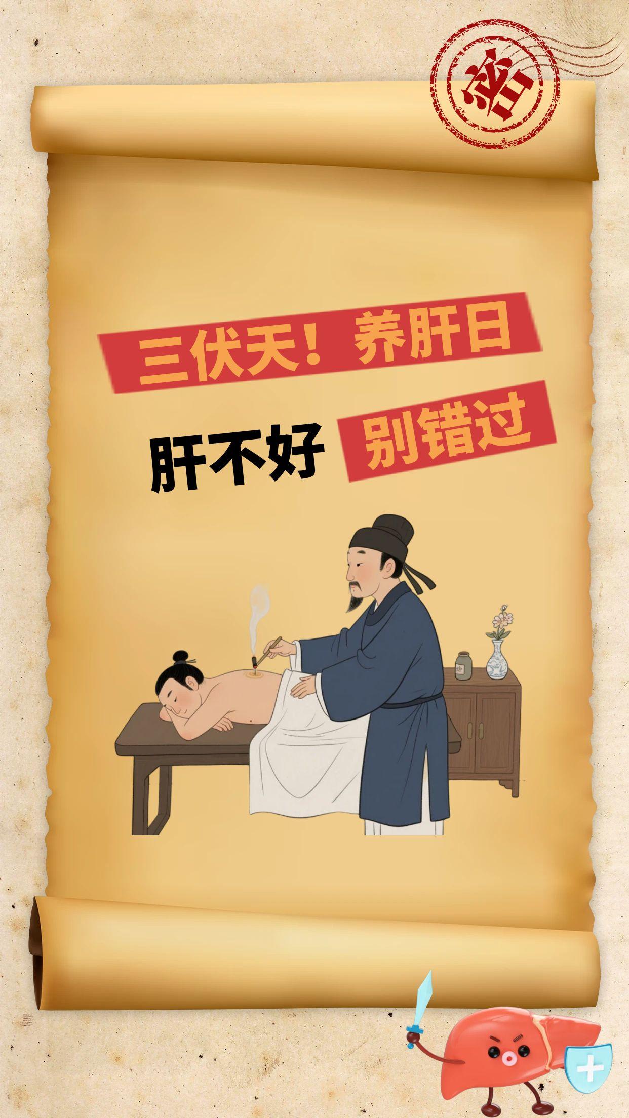 三伏天，养肝日！错过再等一年！！！