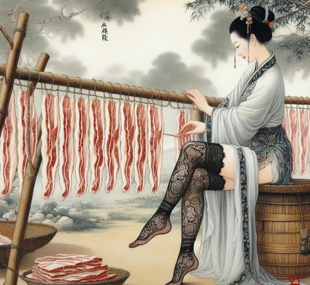 古人原来是这么做腊肉的