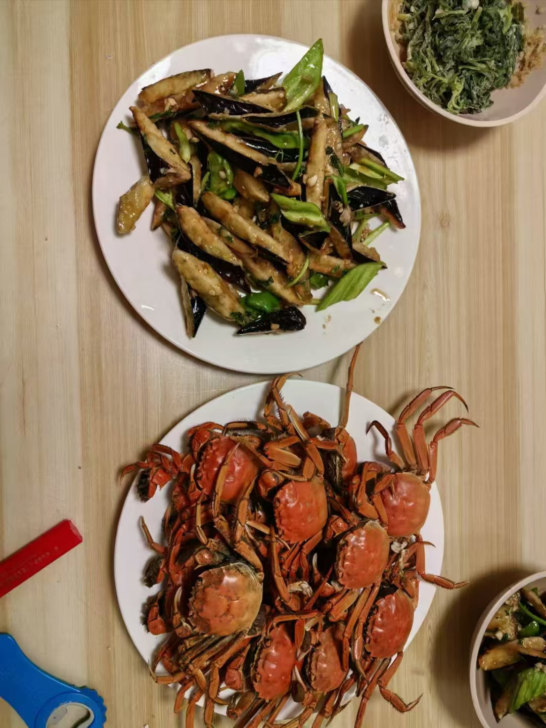 多么美味可口的饭菜哟！