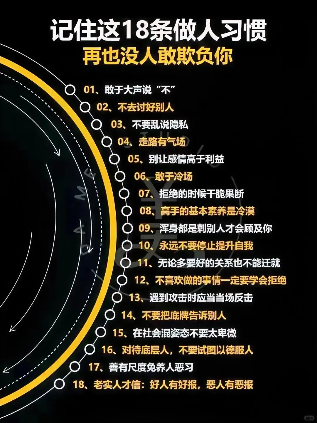 18条做人习惯，提升自信，拒绝被欺负！