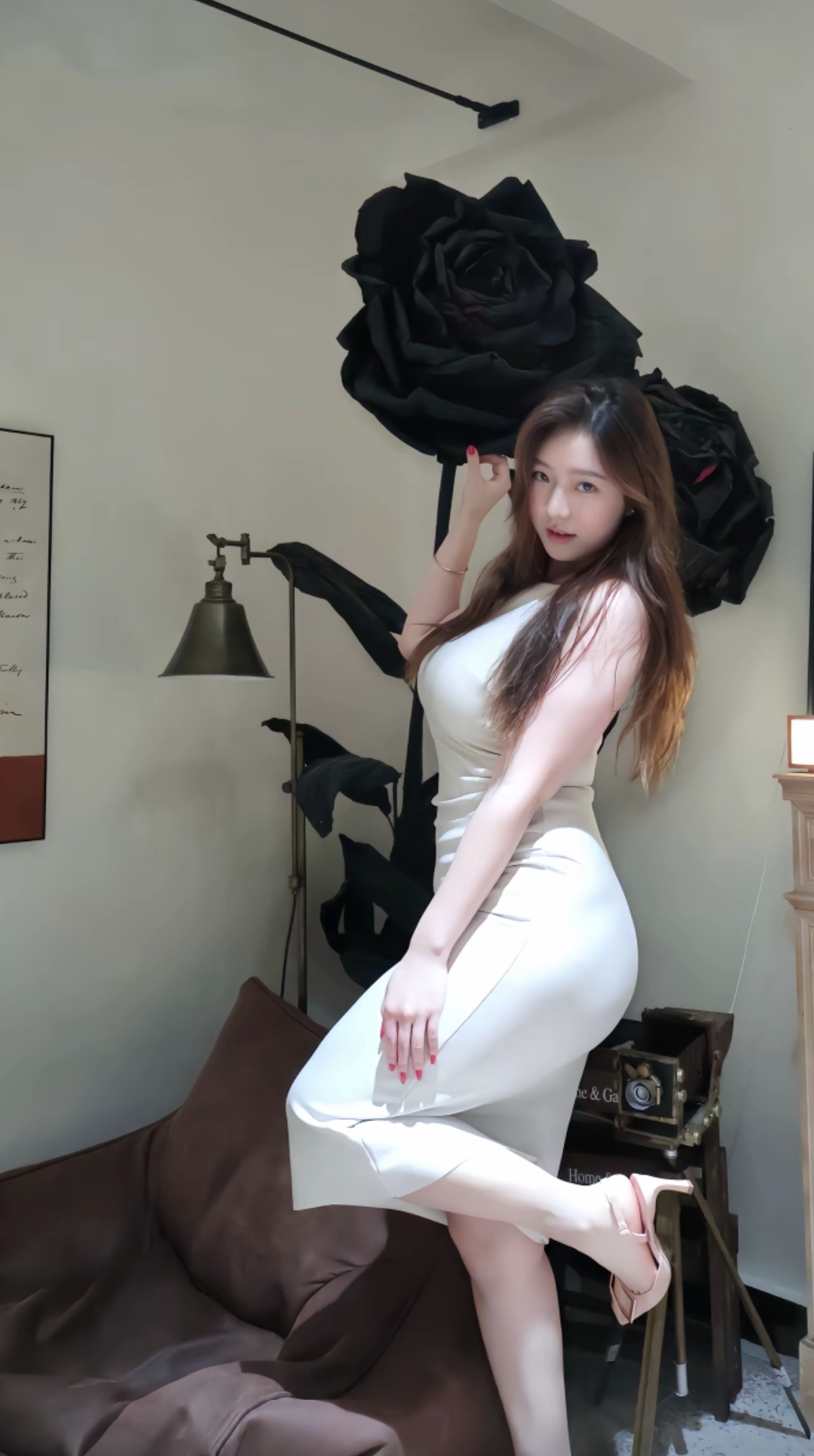  “蹬蹬蹬 女神闪亮登场.”
