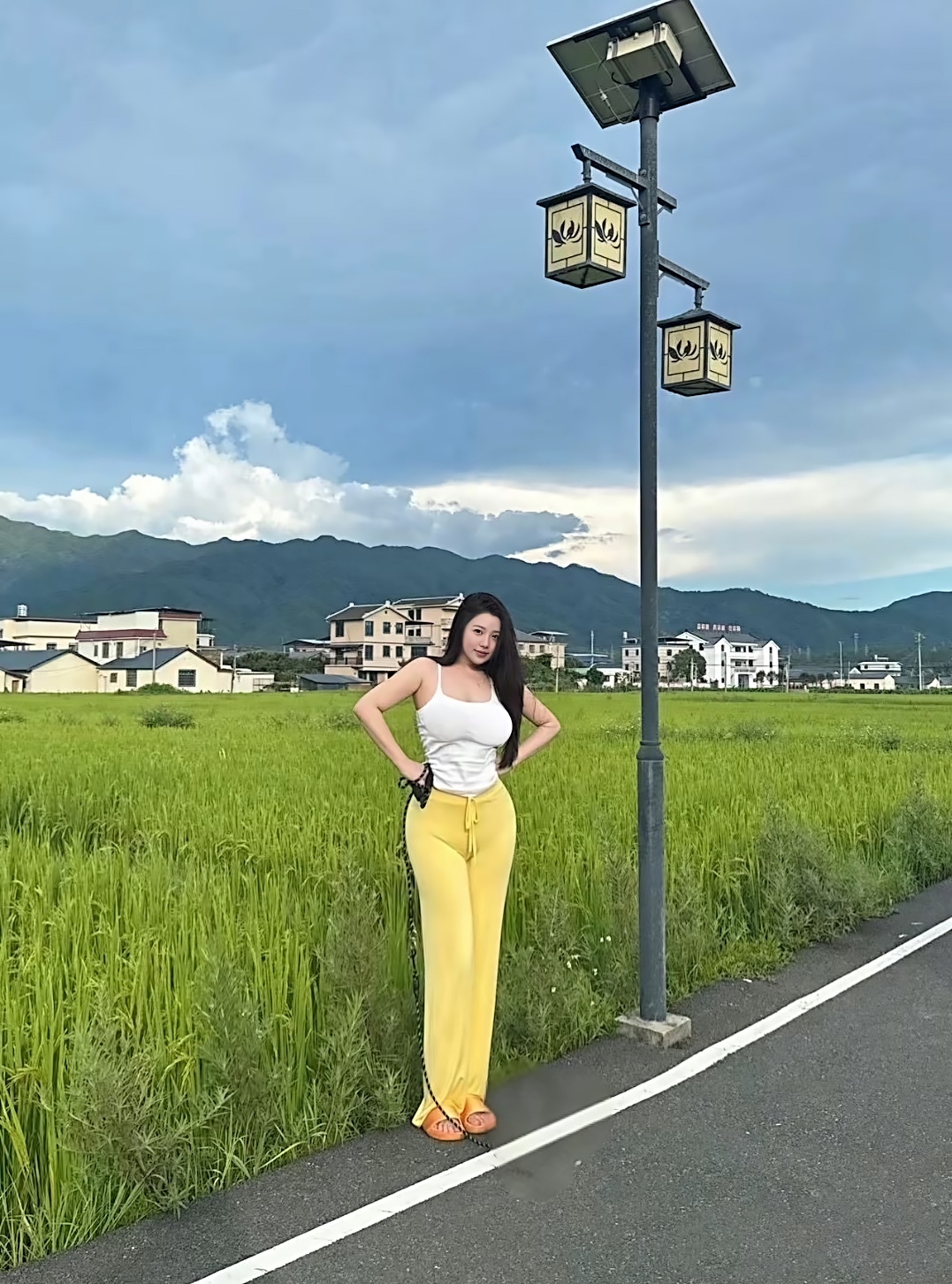 这景色养眼又养身真好。