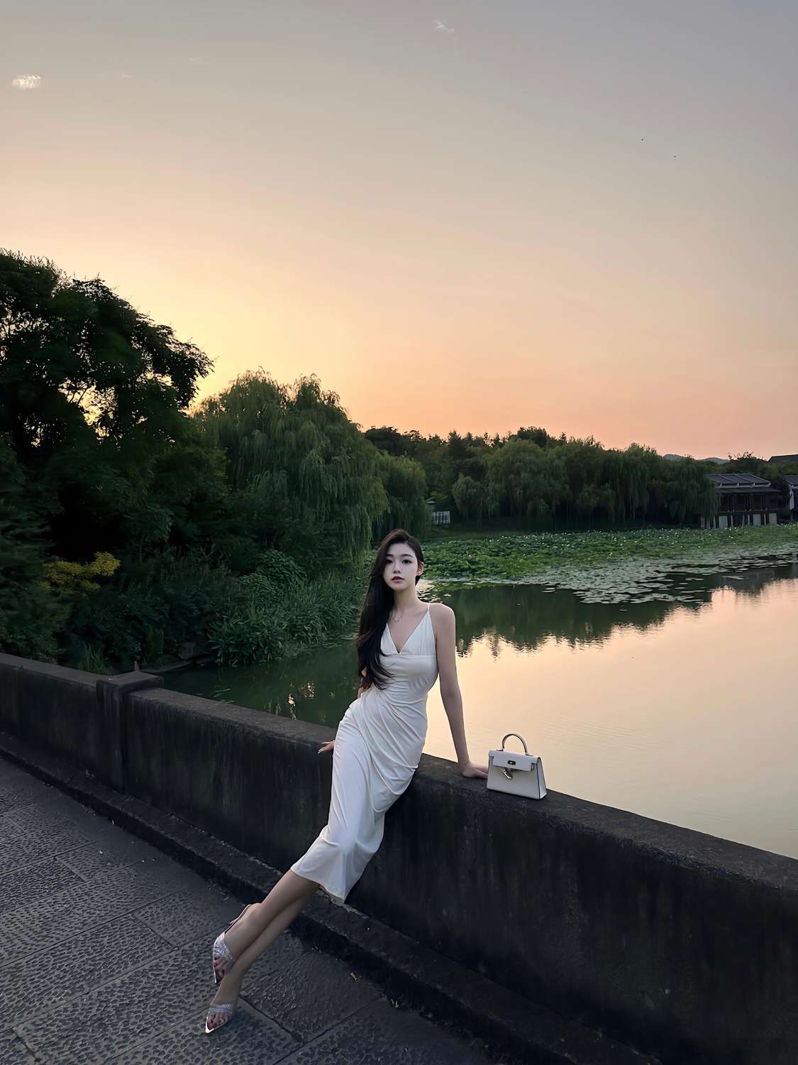 享受自然之美，一切纯白无邪！