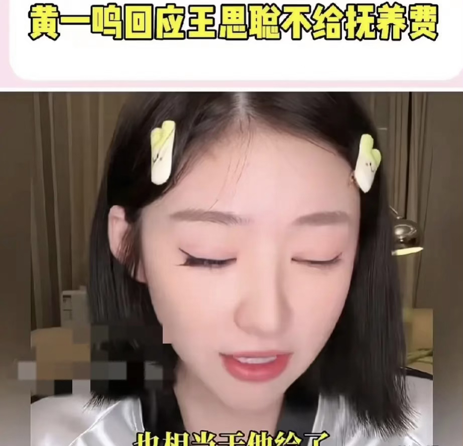 王思聪，这盘棋下得真大，太高明了，他是这样给黄一鸣母女抚养费，确实是个精明的商人:
1.默认黄一鸣母女的存在，无论她怎么折腾，怎么撕葱，怎么卖惨，就是不吱声。
2.深谙自己是流量之王，曾创造过10分钟