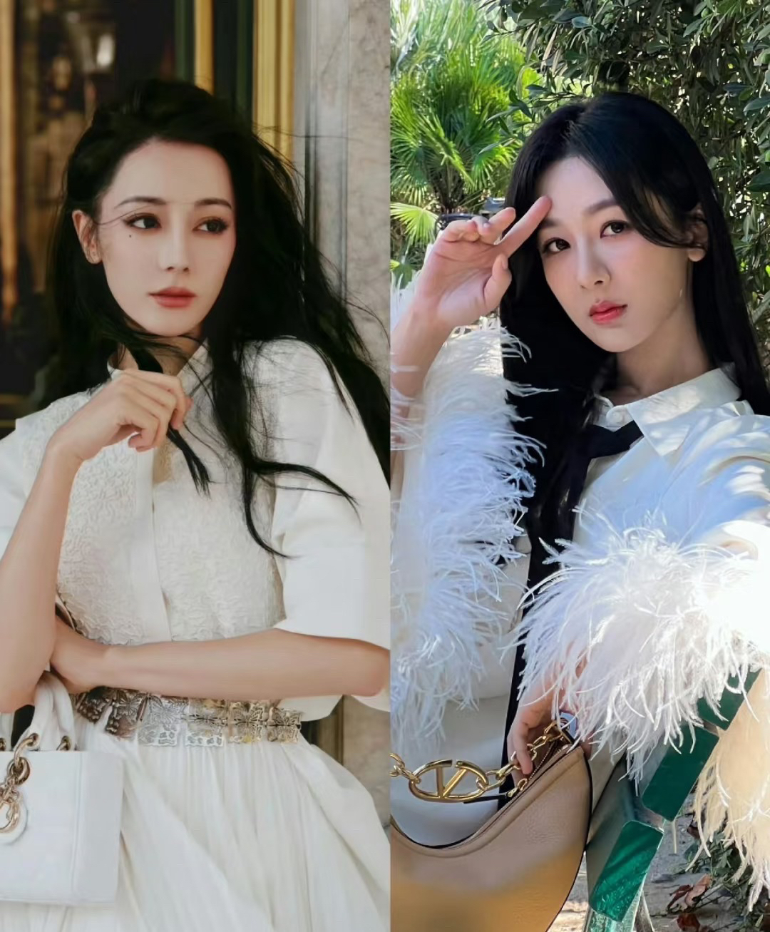 杨紫和迪丽热巴同为33岁，杨紫的成功，迪丽热巴还真难复制。

单说演技就是一道坎，杨紫从童星到大女主，靠的是《香蜜》《亲爱的》一部部实打实的爆剧。反观热巴，出道多年记住的只有颜值。

杨紫每部戏都是教