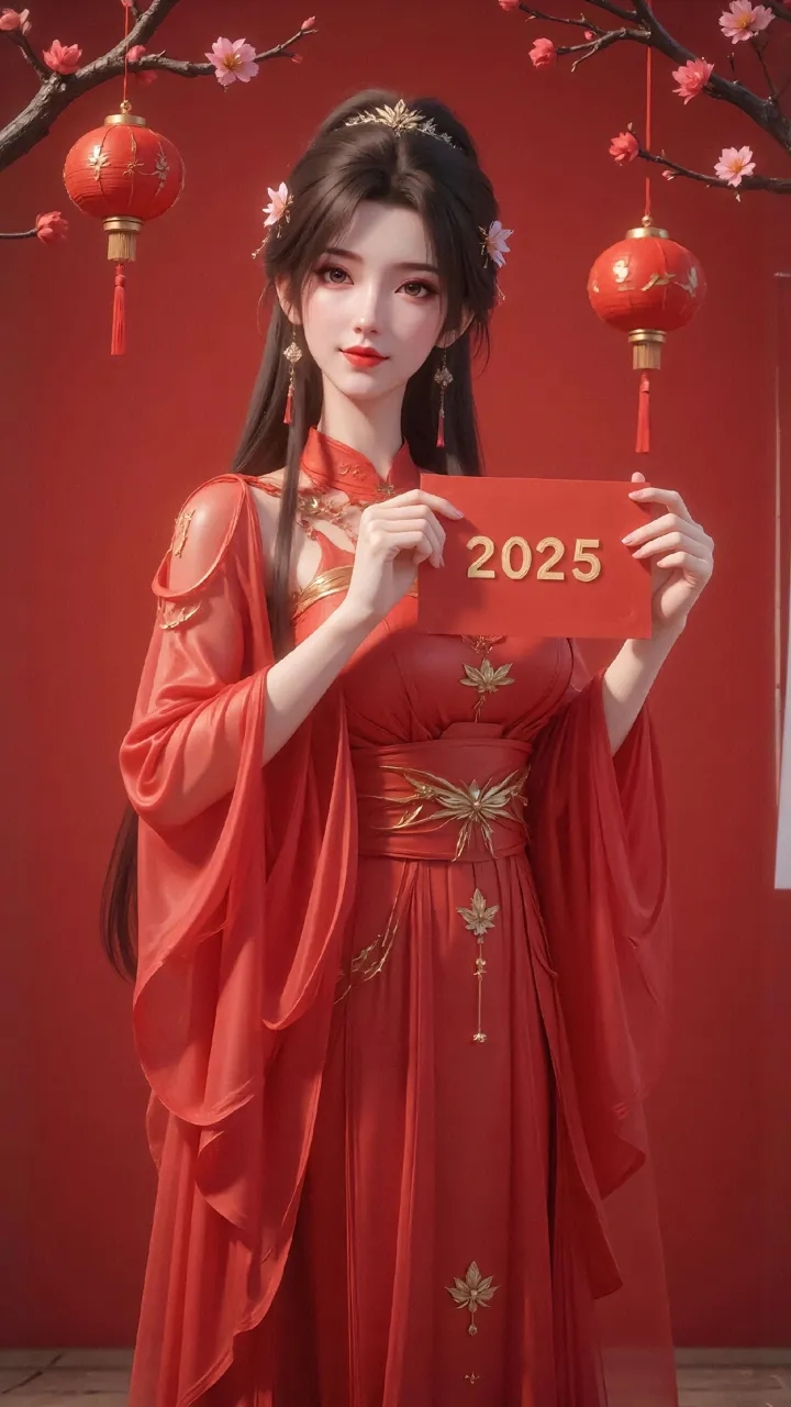 国漫女神壁纸#新年快乐，