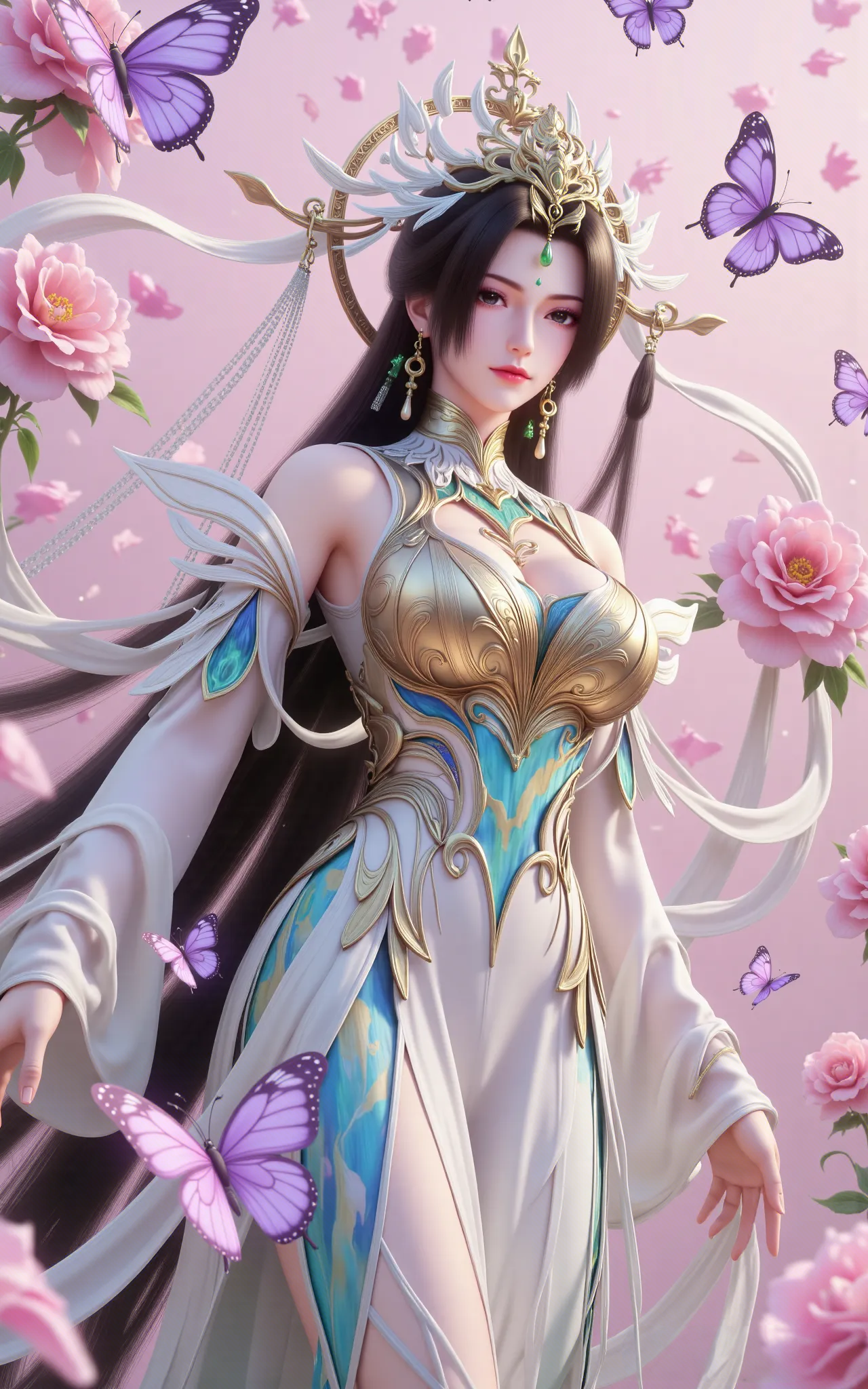 国漫女神壁纸#完美世界#柳神#三八妇女节快乐