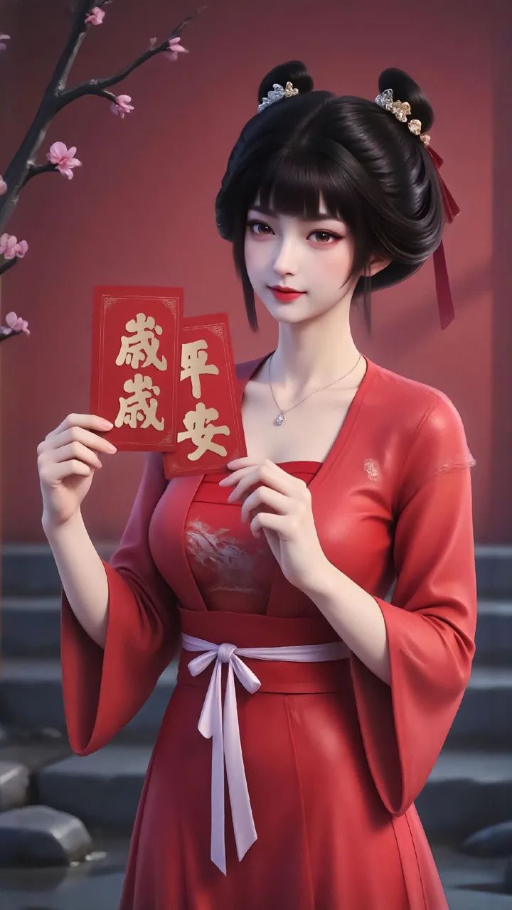 国漫女神壁纸#新年快乐！