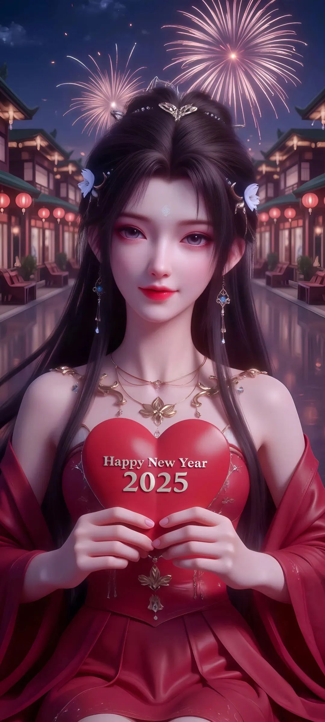 国漫女神#新年快乐，2025！