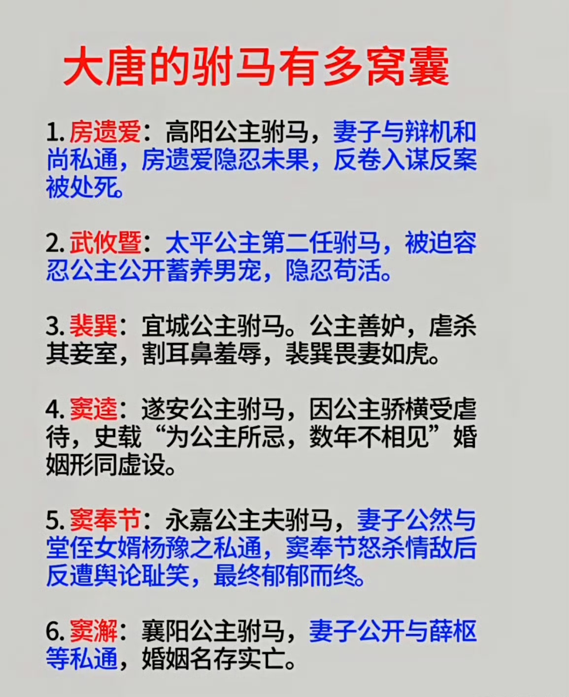 唐朝的驸马真是窝囊啊！不过我也想试试

#驸马##唐朝##历史#