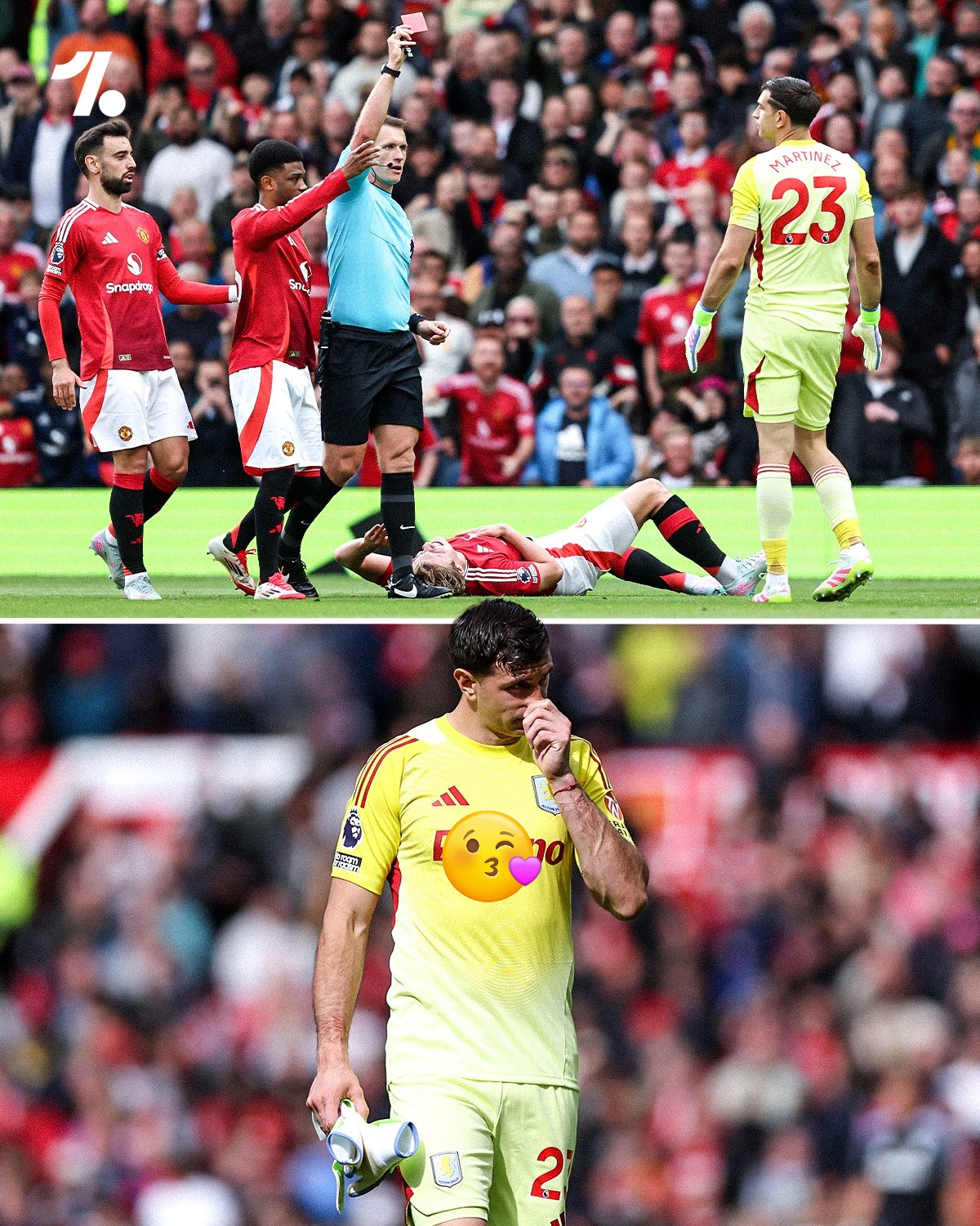 英超收官，曼联2-0阿斯顿维拉！

球迷调侃：全网最尊重霍伊伦的门将出现了……

大马丁可能是维拉最后一战……