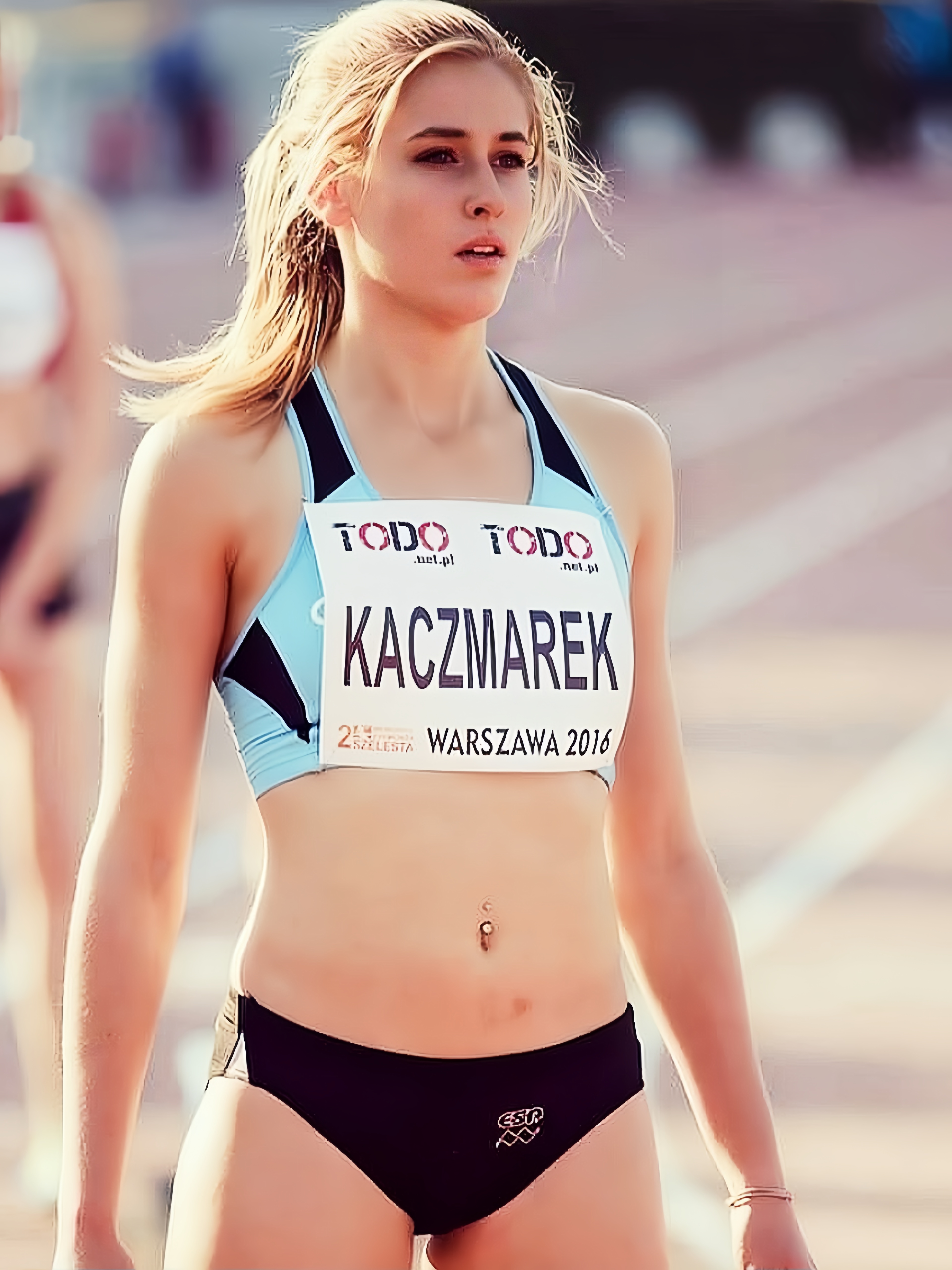 奥运美女：波兰田径名将Natalia Kaczmarek，美貌与实力并存，火辣身材就像超模！