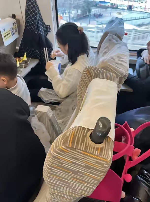 其实她可以包车的啊，何必呢？